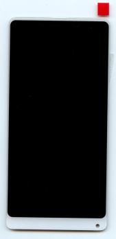 Дисплей с тачскрином для Xiaomi Mi Mix 2 Белый
